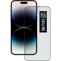 Obal:Me 5D tvrzené sklo Apple iPhone 14 Pro Max černé - Ochranné folie a skla