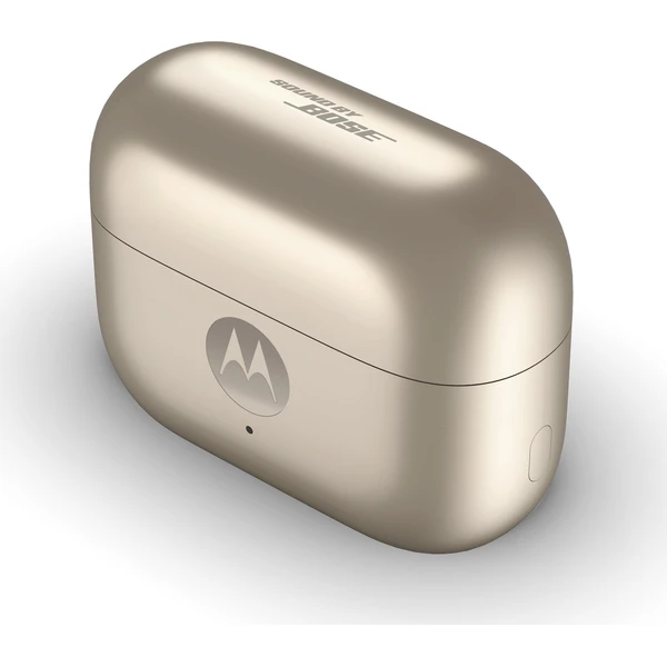 Motorola Moto Buds Loop (Sound By BOSE) bezdrátová sluchátka Swarovski crystals béžová - Sluchátka - Obrázek VNNK000K01