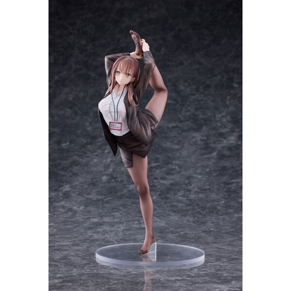 SURPRISINGLY BENDY OL-CHAN WHO DOESN'T WANT TO GO TO WORK WHITE VER. 1/6 SCALE FIGURE Vícebarevná
