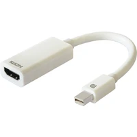 PremiumCord Mini DisplayPort/HDMI redukce 0,17m bílá - Kabely a redukce