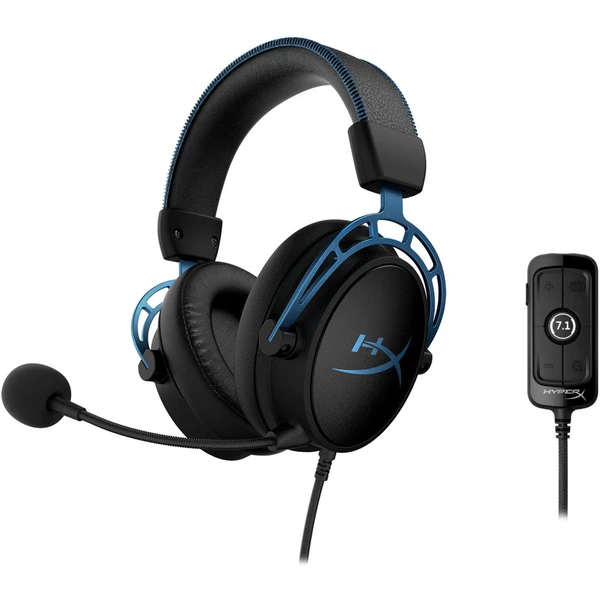HyperX Cloud Alpha S herní sluchátka modrá - Sluchátka - Obrázek VOCL300401