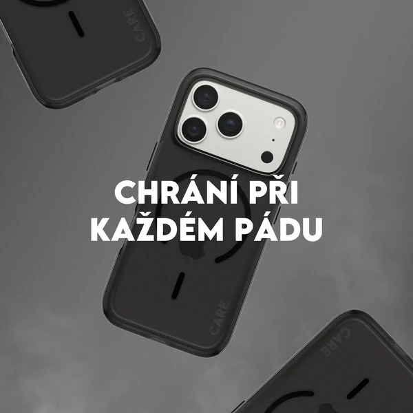 PanzerGlass® CARE Smokey kryt s MagSafe Apple iPhone 17 Pro kouřový/černý - Pouzdra - Obrázek VODH000K01
