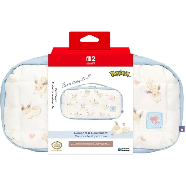 HORI Puff Pouch pouzdro Pokémon Eevee (NSW/NSW2/OLED) - Pouzdra - Obrázek VOOJ000K01