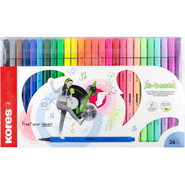 Fixy Kores K-Beats 26 barev Kores