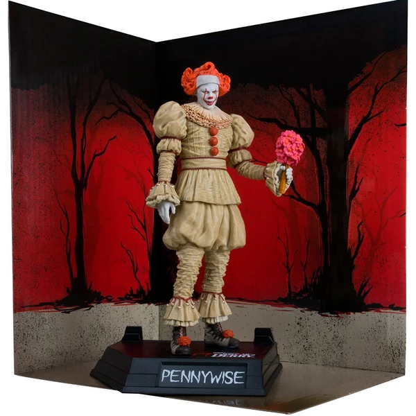 Figurine McFarlane Welcome To Derry Pennywise Gold Label - Movie Maniacs