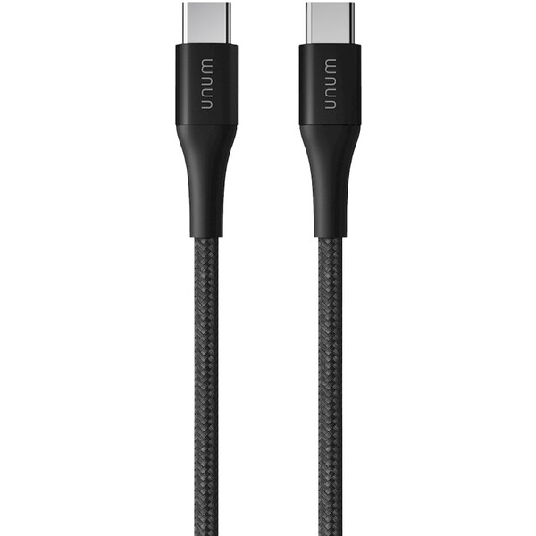 Epico UNUM Aramid kabel 240W 1,2m USB-C na USB-C černý Černá