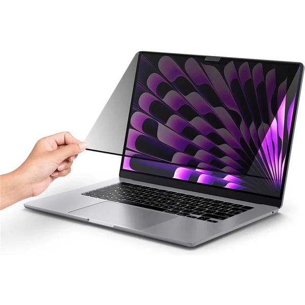 Spigen SafeView Privacy Filter ochranná fólie MacBook Air 15" M2/M3/M4 - Ochranné folie a skla - Obrázek VRN5000701