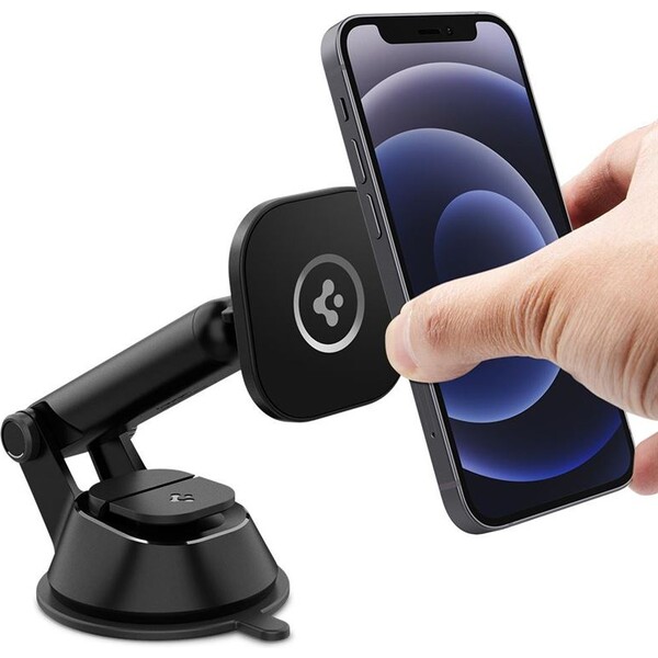 Spigen OneTap Magnetic Car Mount Dash MagSafe držák do auta černý