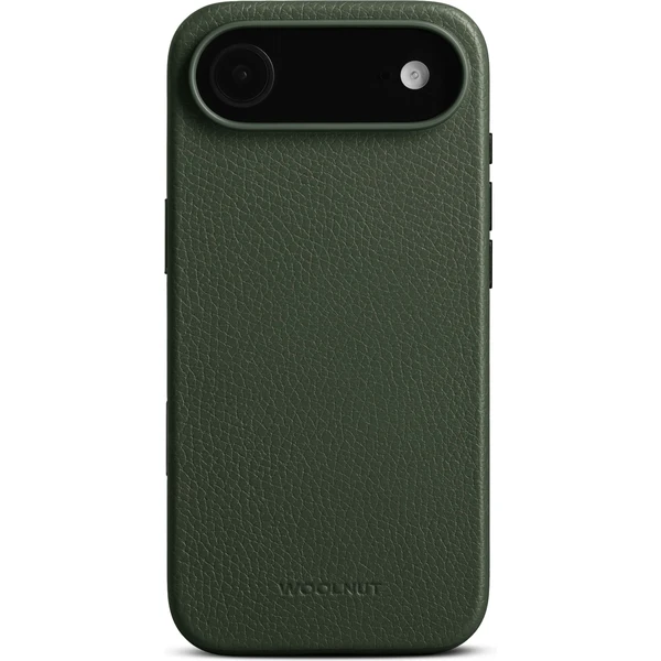 Woolnut MagSafe kožený kryt iPhone Air tmavě zelený - Pouzdra - Obrázek VSLH000K01