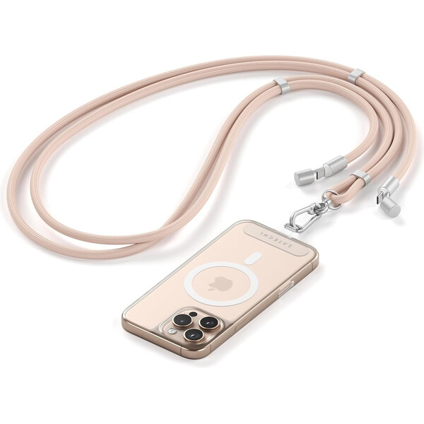 Satechi OntheGo crossbody popruh růžový Růžová