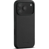 Woolnut MagSafe kožený kryt iPhone 17 Pro černý - Pouzdra