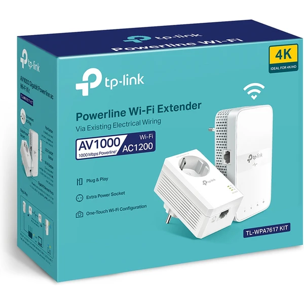 TP-Link TL-WPA7617KIT Powerline+WiFi sada - Powerline - Obrázek VVMFF00101