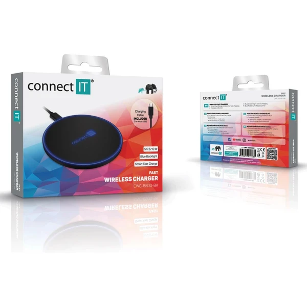 CONNECT IT WiFast bezdrátová nabíječka - Nabíječky - Obrázek VVNV600301