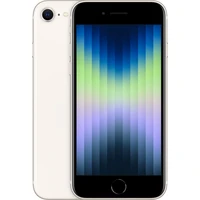 Apple iPhone SE (2022) 256GB hvězdně bílá - Mobilní telefony