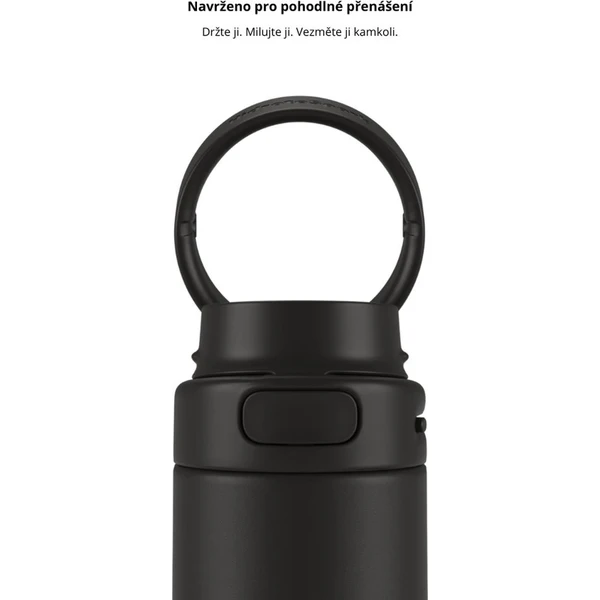 HidrateSpark PRO 2 chytrá lahev s brčkem, 621 ml černá - Chytré láhve - Obrázek VX2H000K01