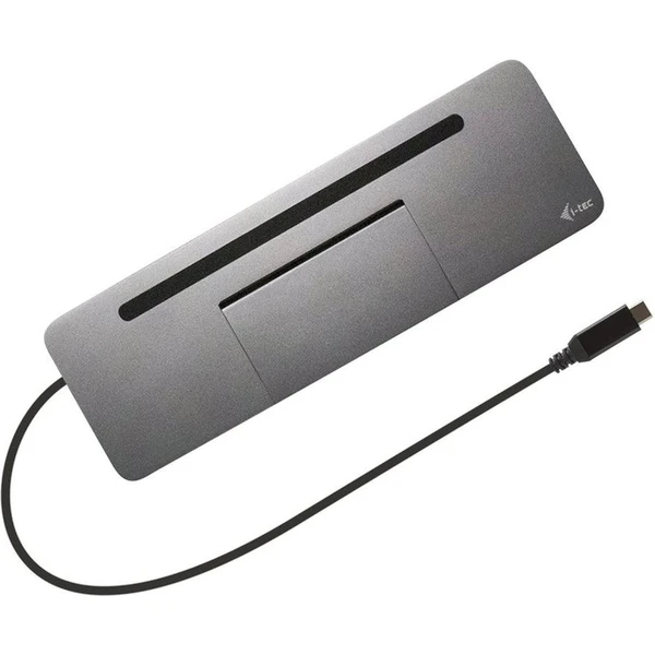 i-tec USB-C Metal Ergonomic 4K 3x Display dokovací stanice + nabíječka - Dokovací stanice - Obrázek VX6K000K01