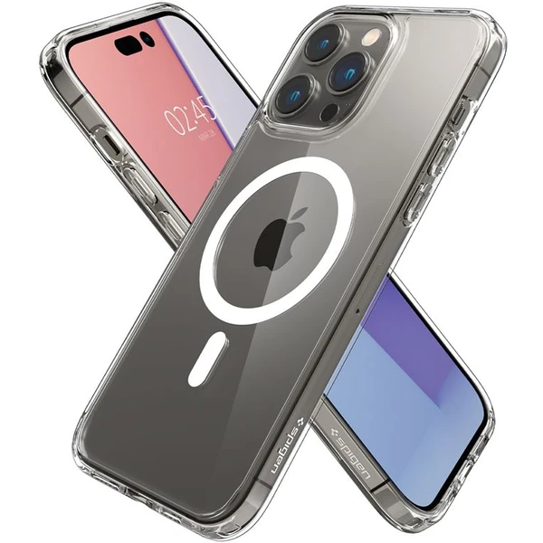 Spigen Ultra Hybrid kryt Mag iPhone 14 Pro bílý - Pouzdra - Obrázek VY2H300401