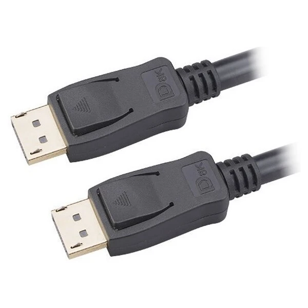 Akasa DisplayPort 1.4/DisplayPort 1.4 kabel 8K 3m černý - Kabely a redukce - Obrázek VY4X600301