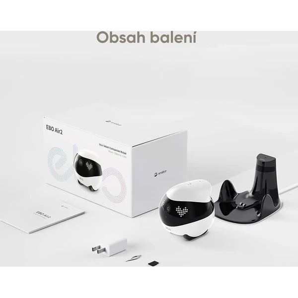 Enabot EBO Air 2 bílá - IP kamery - Obrázek VY8L000K01