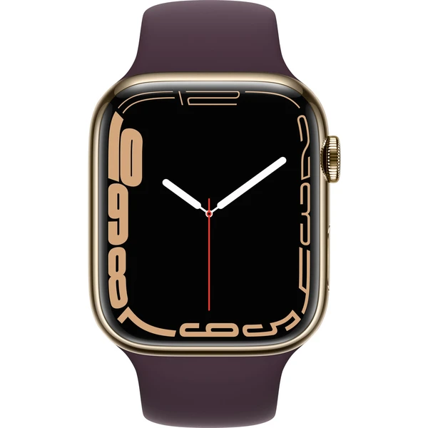 Apple Watch Series 7 Cellular 45mm ocel - Chytré hodinky - Obrázek VYZZ000501