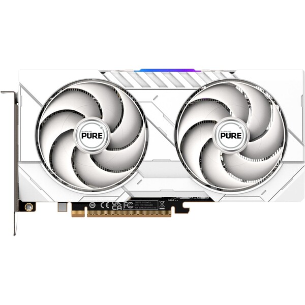 Sapphire PURE AMD Radeon RX 9060 XT GAMING OC 16GB - white (11350-02-20G) Bílá