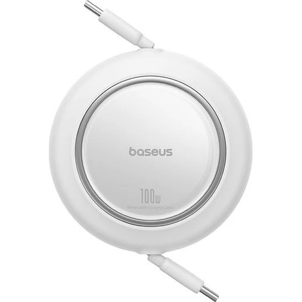 Baseus Free2Pull USB-C/USB-C napájecí kabel 100W 1m bílý - Kabely a redukce - Obrázek W02R000K01