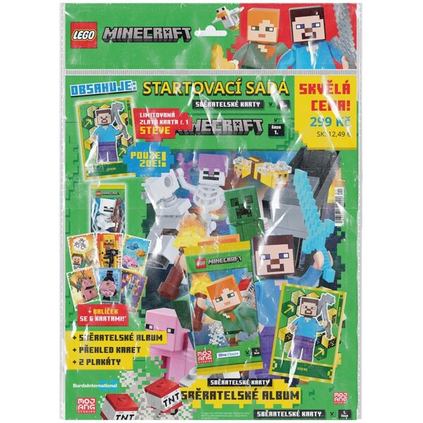 Lego Minecraft TCG Startovací balíček karet (1. série)