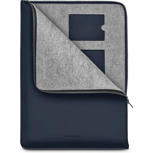 Woolnut Matte PU Folio pouzdro MacBook Pro 16" tmavě modré - Pouzdra - Obrázek W0JR100501