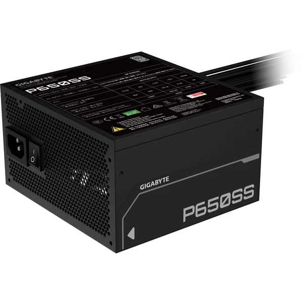 GIGABYTE P650SS Silver 650W černý - Zdroje - Obrázek W0ZF000N01