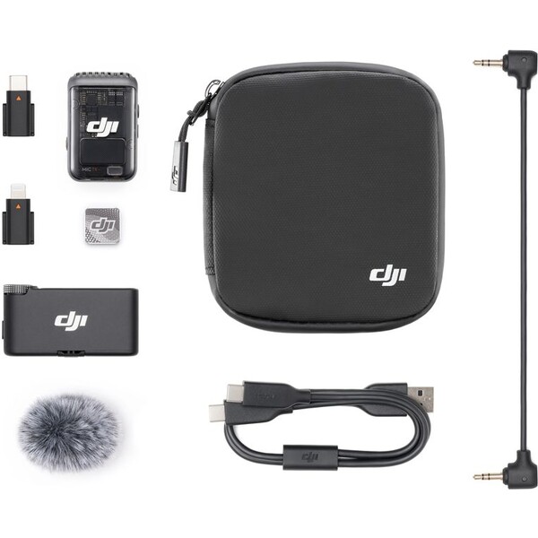 DJI Mic 2 (1 TX + 1 RX) Černá