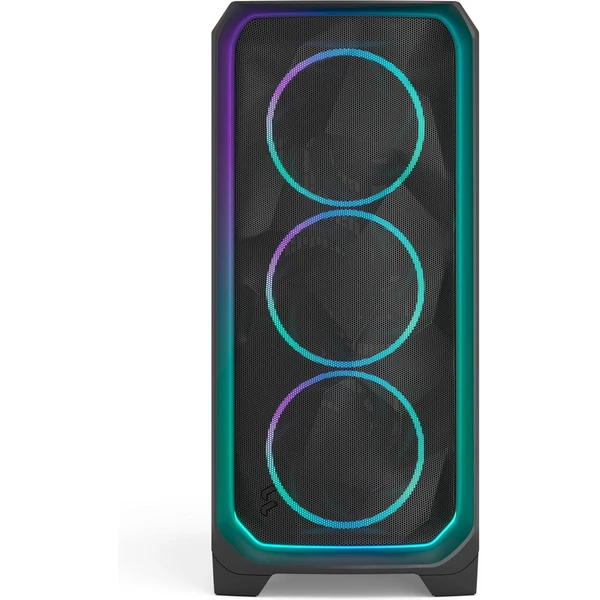 Fractal Design Meshify 3 Ambience Pro RGB Black TG - Počítačové skříně - Obrázek W12G000J01