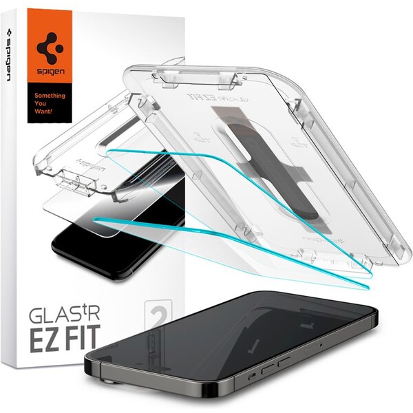 Spigen tR EZ Fit 2P ochranné sklo iPhone 14 Pro Max čiré