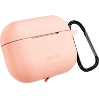 Epico silikonové pouzdro s karabinou AirPods Pro 3 růžová - Pouzdra