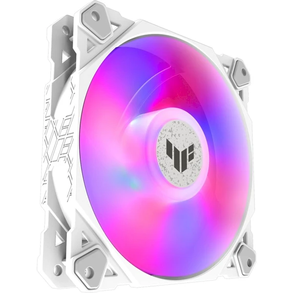 ASUS TUF Gaming TF120 120mm ARGB bílá 3x120mm - Ventilátory pro PC - Obrázek W1S9000K01