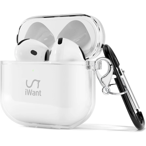 iWant pouzdro pro AirPods 4/4 (ANC) transparentní - Pouzdra - Obrázek W1XD000J01