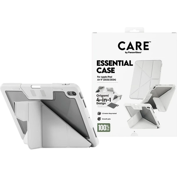PanzerGlass® CARE 4v1 Essential pouzdro Apple iPad Air 11" (2025/2024) šedé - Pouzdra - Obrázek W1XL000K01