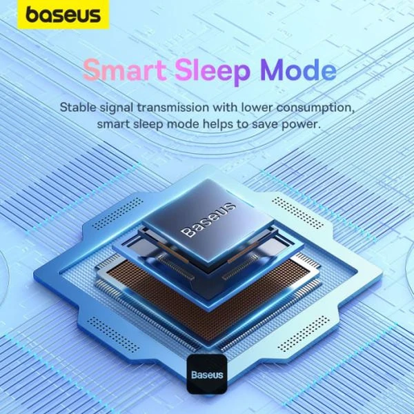 Baseus F01B Tri-mode bezdrátová myš šedá - Myši - Obrázek W22R000K01