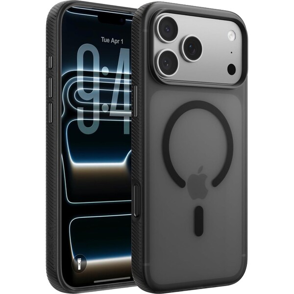 Belkin SheerForce Grip MagSafe kryt iPhone 17 Pro černý
