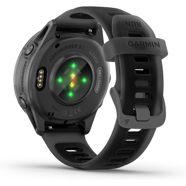 Garmin Forerunner 570 42 mm tmavě šedá hliníková luneta s černým poloprůhledným řemínkem - Chytré hodinky - Obrázek W2HF000P01