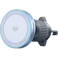 UGREEN Magflow MagSafe/Qi 2.2 25W držák do auta s nabíjením světle modrý - Držáky