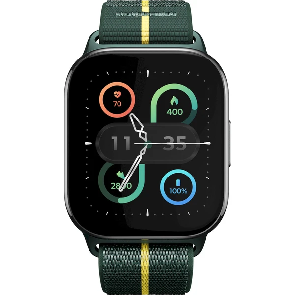 Motorola Moto Watch Fit chytré hodinky černé/zelené - Chytré hodinky - Obrázek W2SK000K01