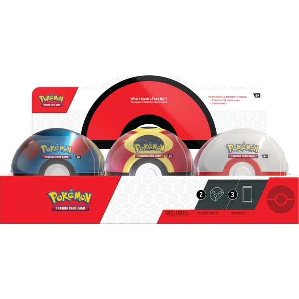 Pokémon TCG: Poké Ball Tin 2025 - Pokémon karty - Obrázek W37M000K01