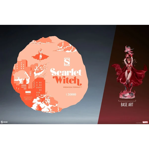 Soška Sideshow Collectibles Marvel - Scarlet Witch (Limited Edition - Premium Format) - Sochy a sošky - Obrázek W3SO100501