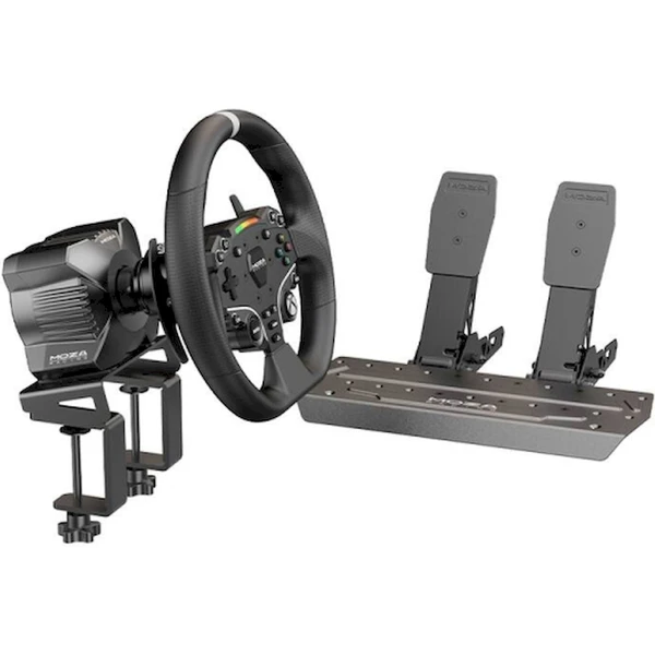 Moza Racing herní set - R3 základna + ES add-on volant + SRP-Lite pedály + R3 držák - Volanty - Obrázek W3WD000O01