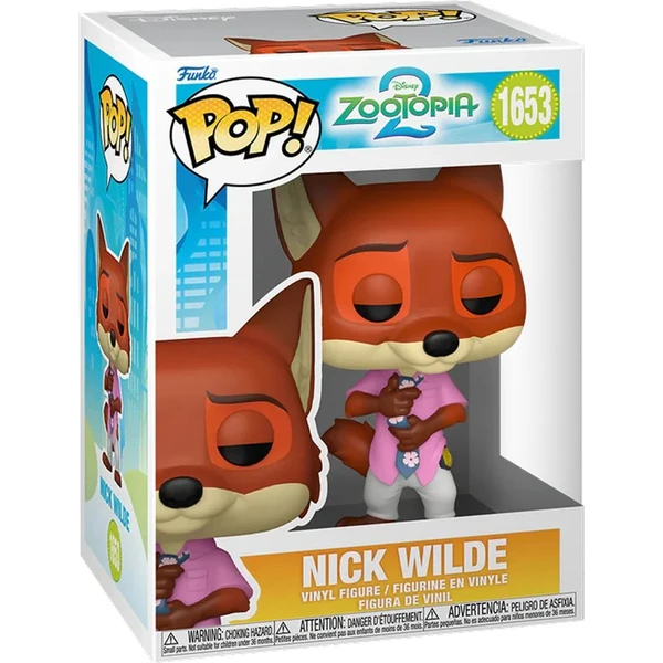Funko POP! #1653 Disney: Zootopia 2 - Nick Wilde - Funko POP! - Obrázek W49P000K01