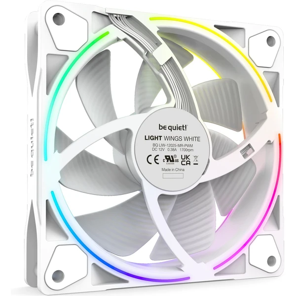 Be quiet! Light Wings White 120 mm ventilátor 3ks - Ventilátory pro PC - Obrázek W4MA000601