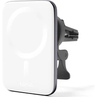 EPICO Ultrathin Wireless Car Charger s MagSafe stříbrná/bílá - Držáky