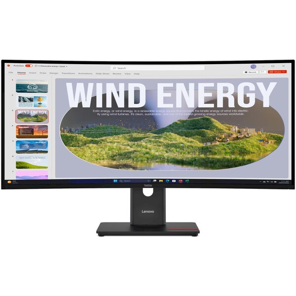 Lenovo ThinkVision T34WD-40 64AEZAT1EU Černá