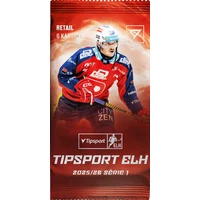 Hokejové karty SportZoo Tipsport ELH 2025/26 1. série Retail balíček - Hokejové karty