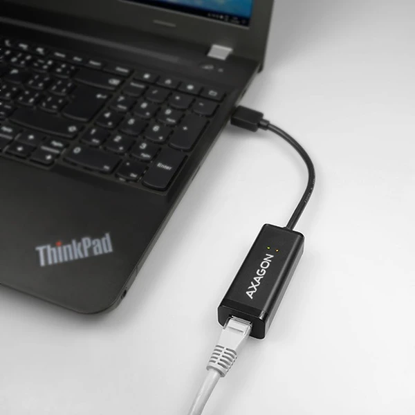 AXAGON ADESR USB 3.0 TypeA externí Gigabit Ethernet adaptér - Síťové adaptéry - Obrázek W53V000501